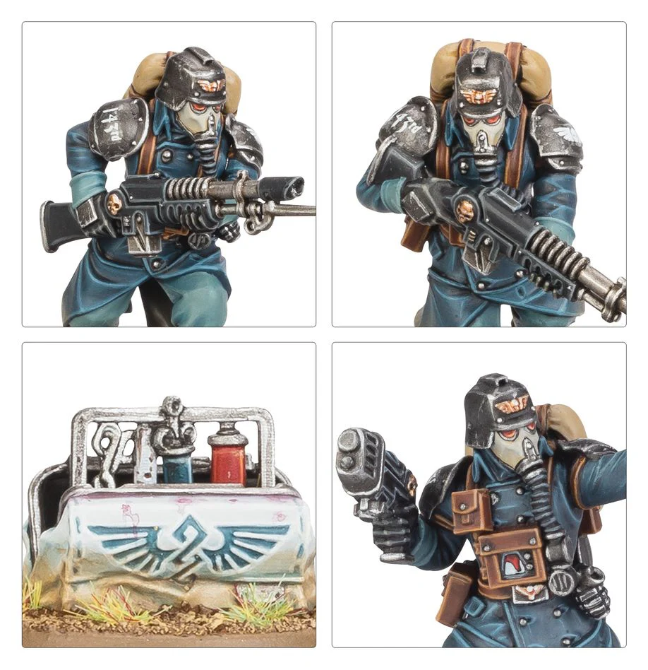 Games Workshop - Warhammer 40K - Kill Team - Death Korps - Krieg Regiment Veteran Infantry - 103-87 - Image 3