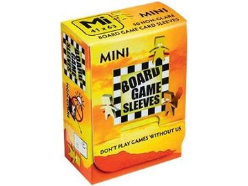 Arcane Tinmen - Board Game Card Sleeves - Nonglare Mini Clear - 41mm x 63mm
