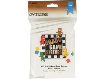 Arcane Tinmen - Board Game Card Sleeves - Oversized Clear - 79mm x 120mm