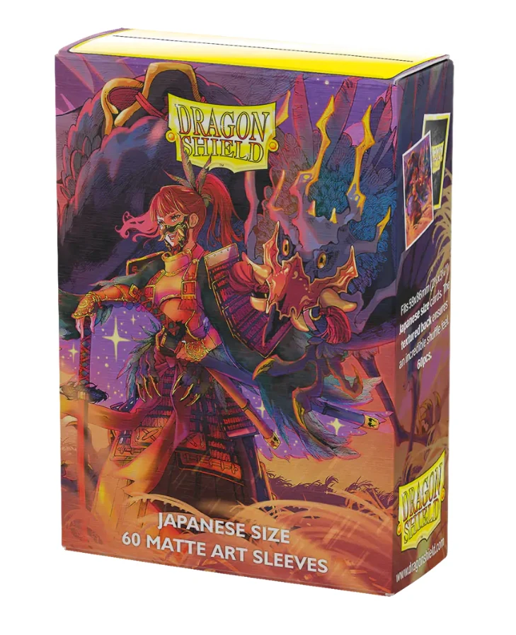 Arcane Tinmen - Dragon Shield Art Sleeves - Japanese Size - Matte - The Fallen - Package of 60 - Image 3