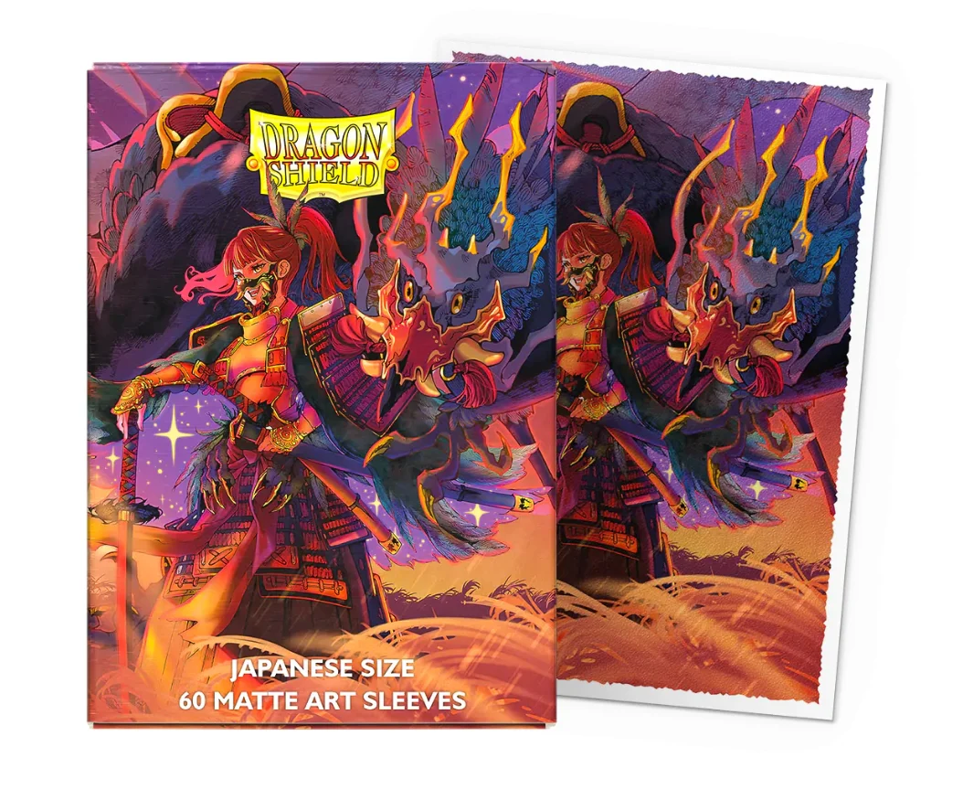 Arcane Tinmen - Dragon Shield Art Sleeves - Japanese Size - Matte - The Fallen - Package of 60 - Image 4