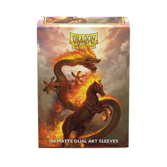 Arcane Tinmen - Dragon Shield Art Sleeves - Standard Size - Matte - Year of the Horse 2025 - Package of 100 - Image 5