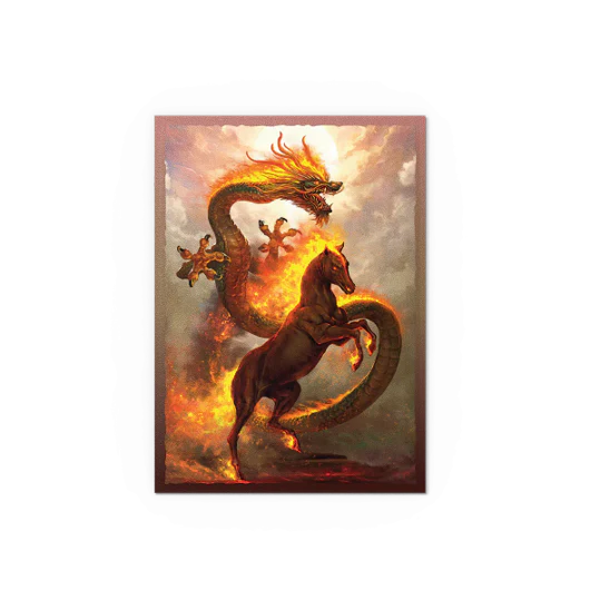 Arcane Tinmen - Dragon Shield Art Sleeves - Standard Size - Matte - Year of the Horse 2025 - Package of 100 - Image 6