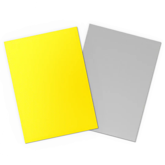 Arcane Tinmen - Dragon Shield Dual Matte Sleeves - Standard Size - Yellow and Silver - Package of 100 - Image 5