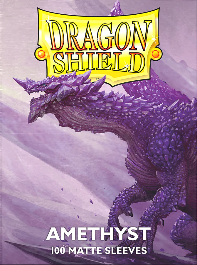 Arcane Tinmen - Dragon Shield Sleeves - Standard Size - Matte - Amethyst - Package of 100 - Image 2