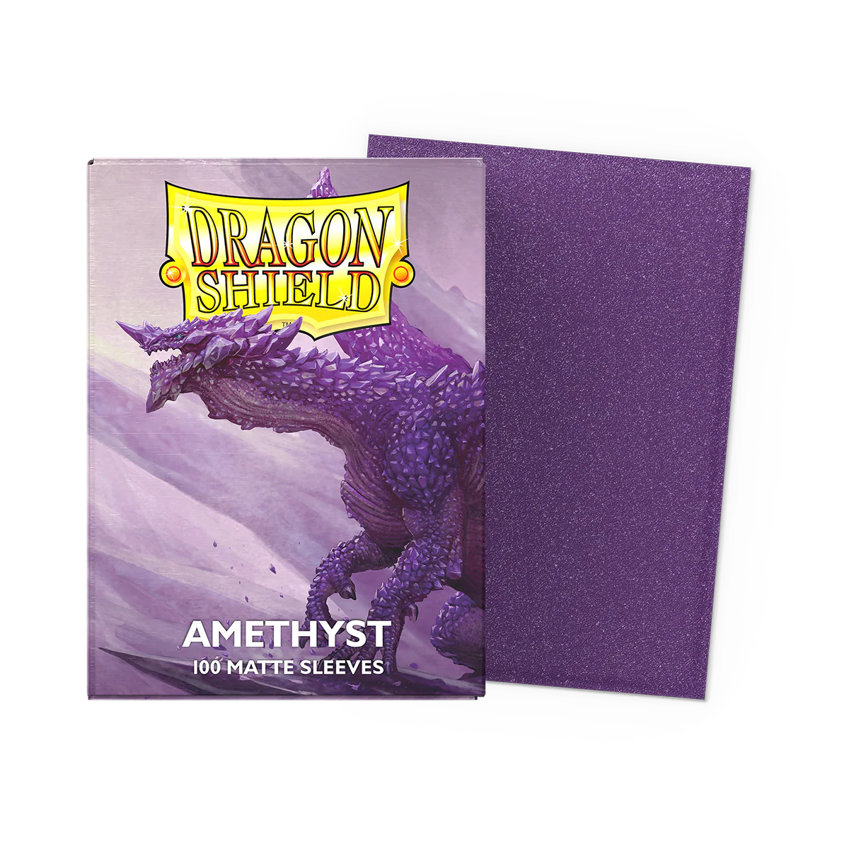 Arcane Tinmen - Dragon Shield Sleeves - Standard Size - Matte - Amethyst - Package of 100 - Image 5