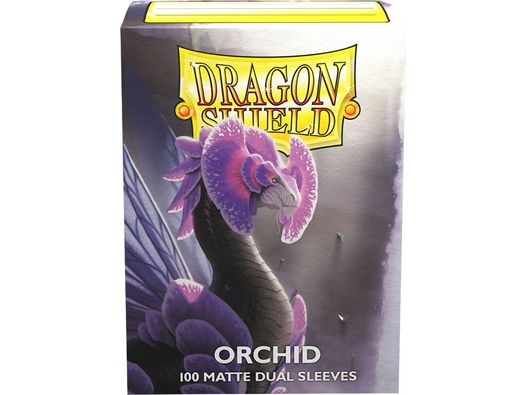 Arcane Tinmen - Dragon Shield Dual Sleeves - Orchid Matte - Standard - Package of 100