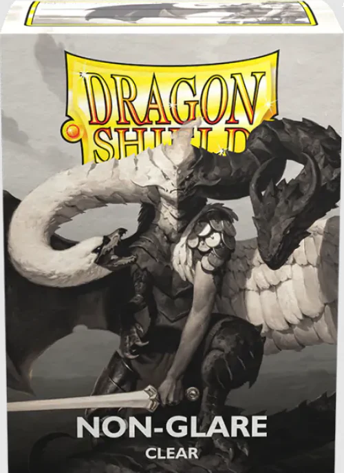 Arcane Tinmen - Dragon Shield Non-Glare Sleeves - Standard Size - Matte - Clear - Package of 100