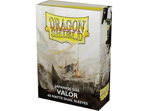 Arcane Tinmen - Dragon Shield Dual Sleeves - Japanese Size - Matte - Valor - Package of 60 - Image 3