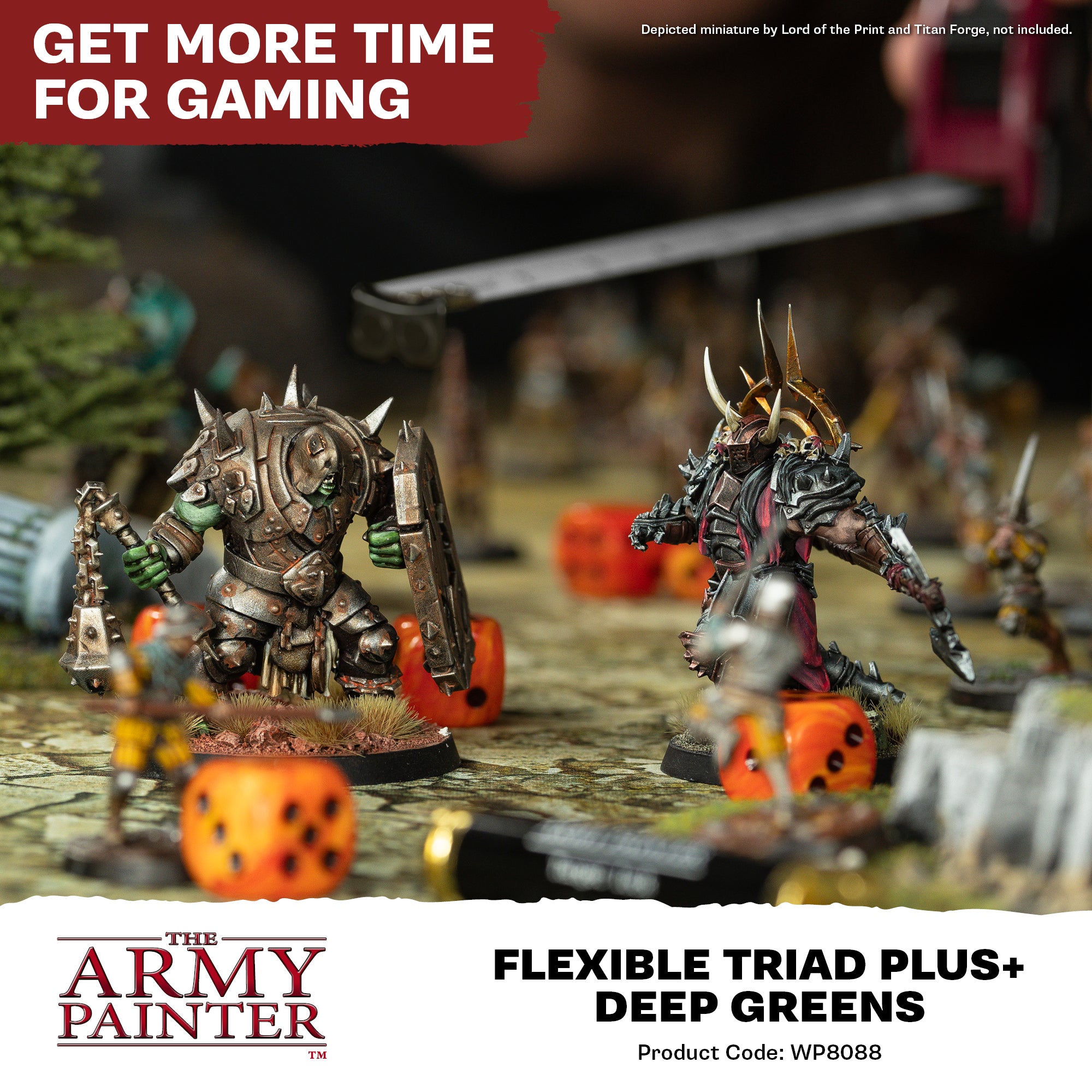 Army Painter - Warpaints Fanatic - Deep Greens - Flexible Triad Plus Set - Image 8