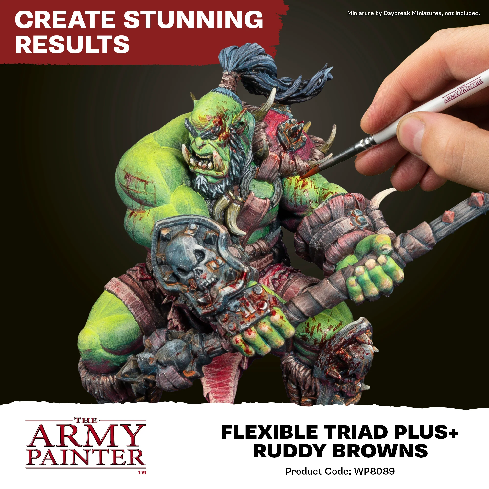 Army Painter - Warpaints Fanatic - Ruddy Browns - Flexible Triad Plus Set - Image 7
