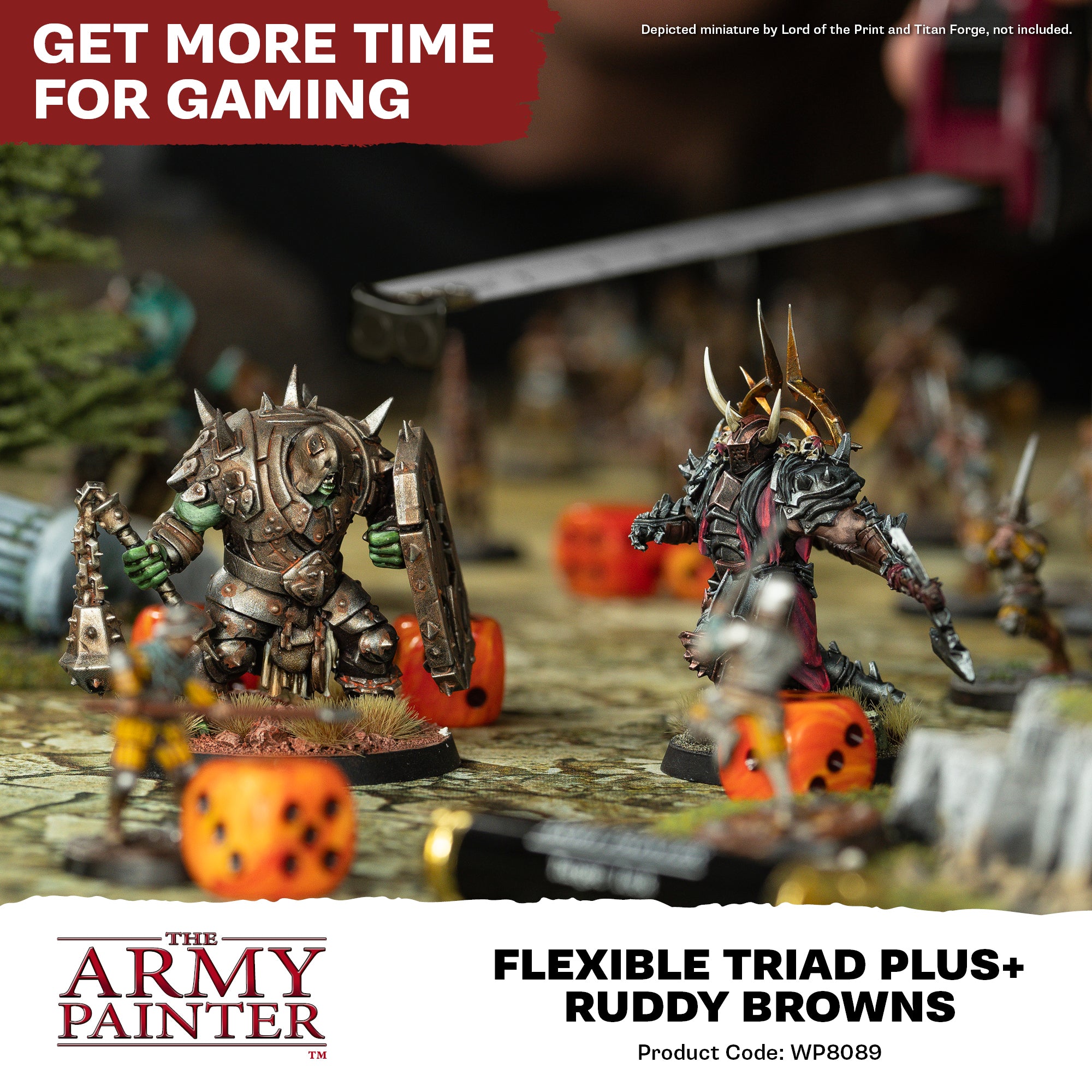 Army Painter - Warpaints Fanatic - Ruddy Browns - Flexible Triad Plus Set - Image 8
