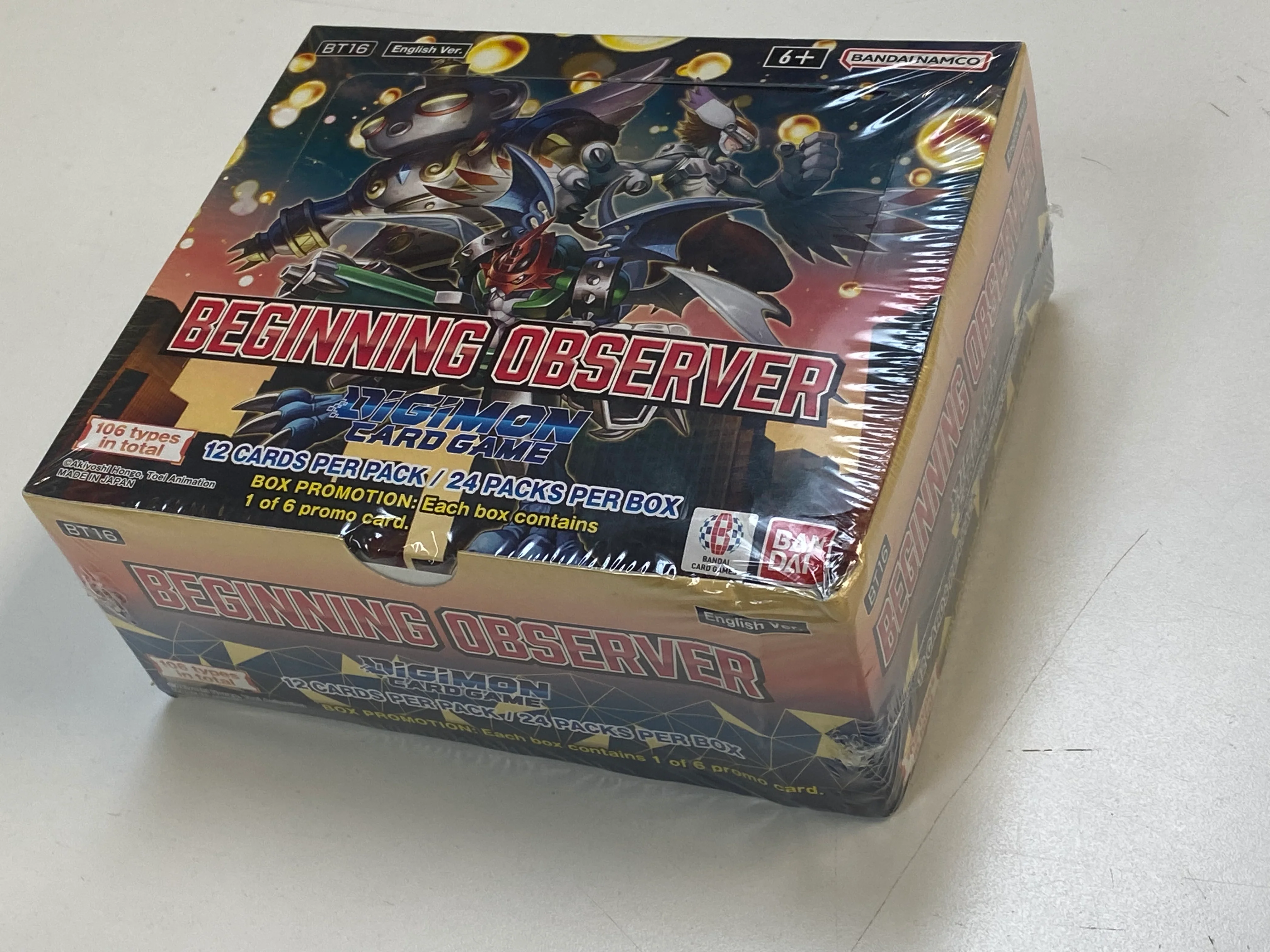 Bandai - Digimon - Beginning Observer - Trading Card Booster Box (DAMAGED SEE PHOTOS) - Image 2