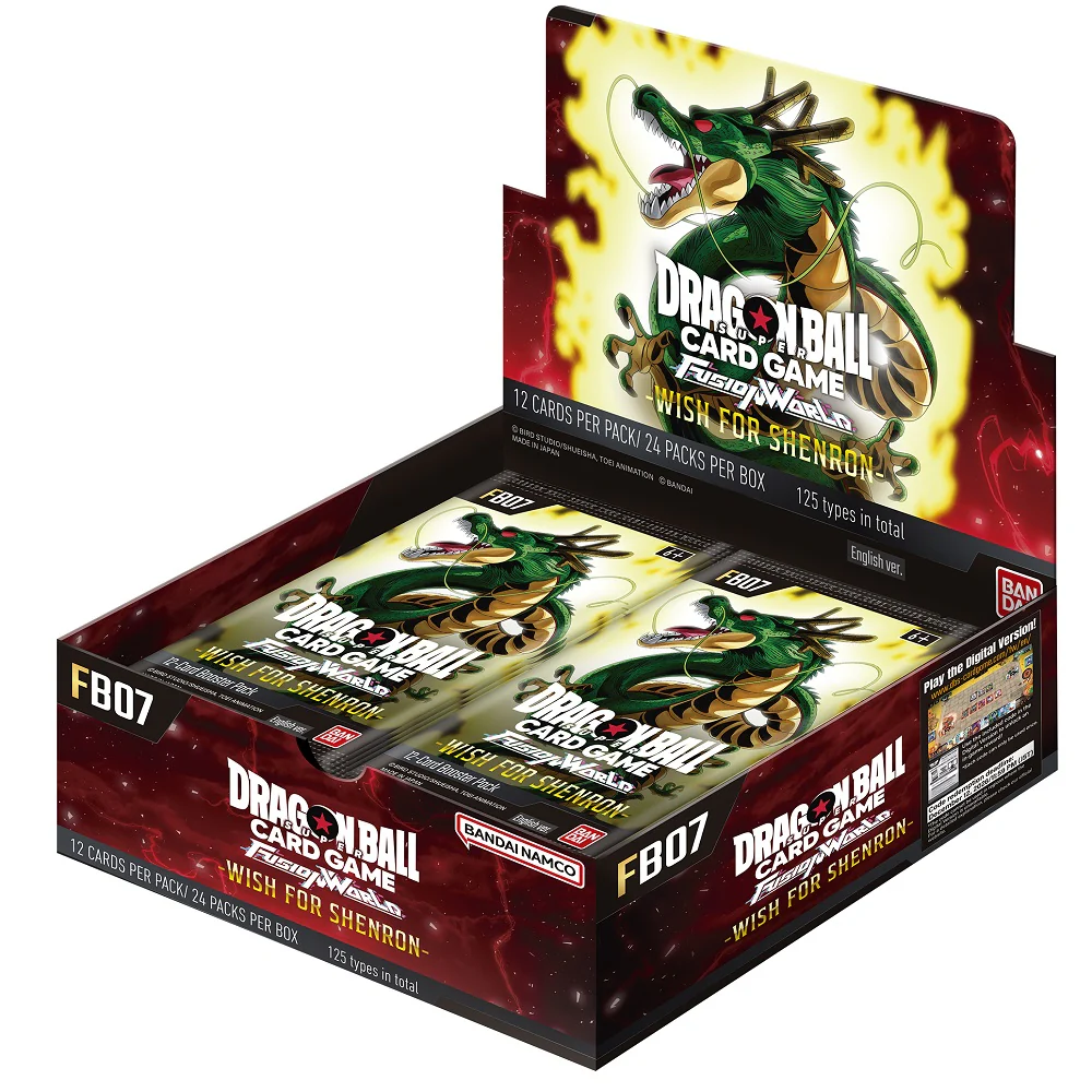 Bandai - Dragon Ball Super - Fusion World 7 - Wish For Shenron - Booster Box