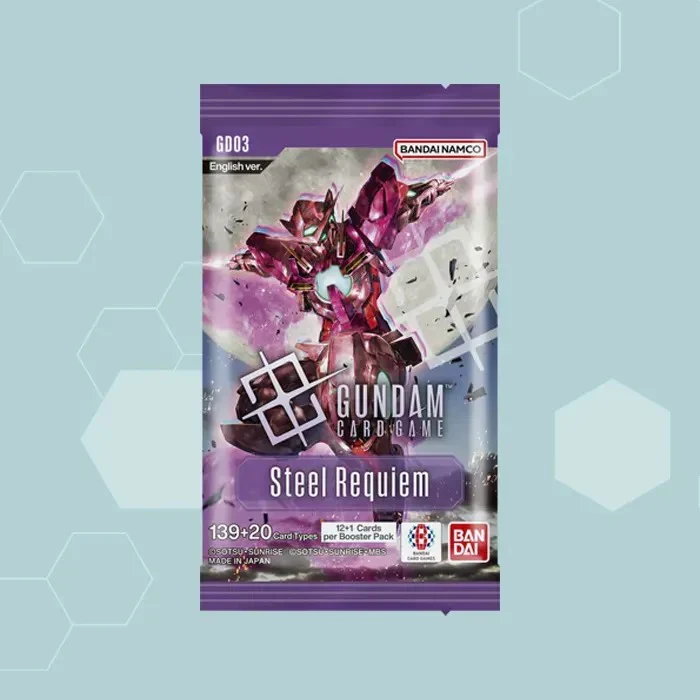 Bandai - Gundam Card Game - GD-03 - Steel Requiem - Booster Pack