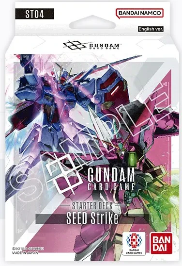 Bandai - Gundam Card Game - ST-04 - Seed Strike - Starter Deck