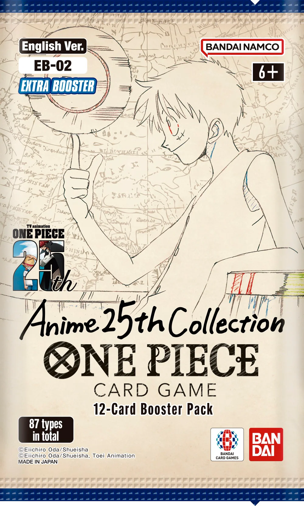 Bandai - One Piece Card Game - Anime 25th Collection - Extra Booster Box - Image 2