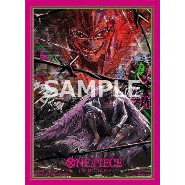 Bandai - One Piece Card Game - Donquixote Doflamingo - Card Sleeves - Standard 70ct
