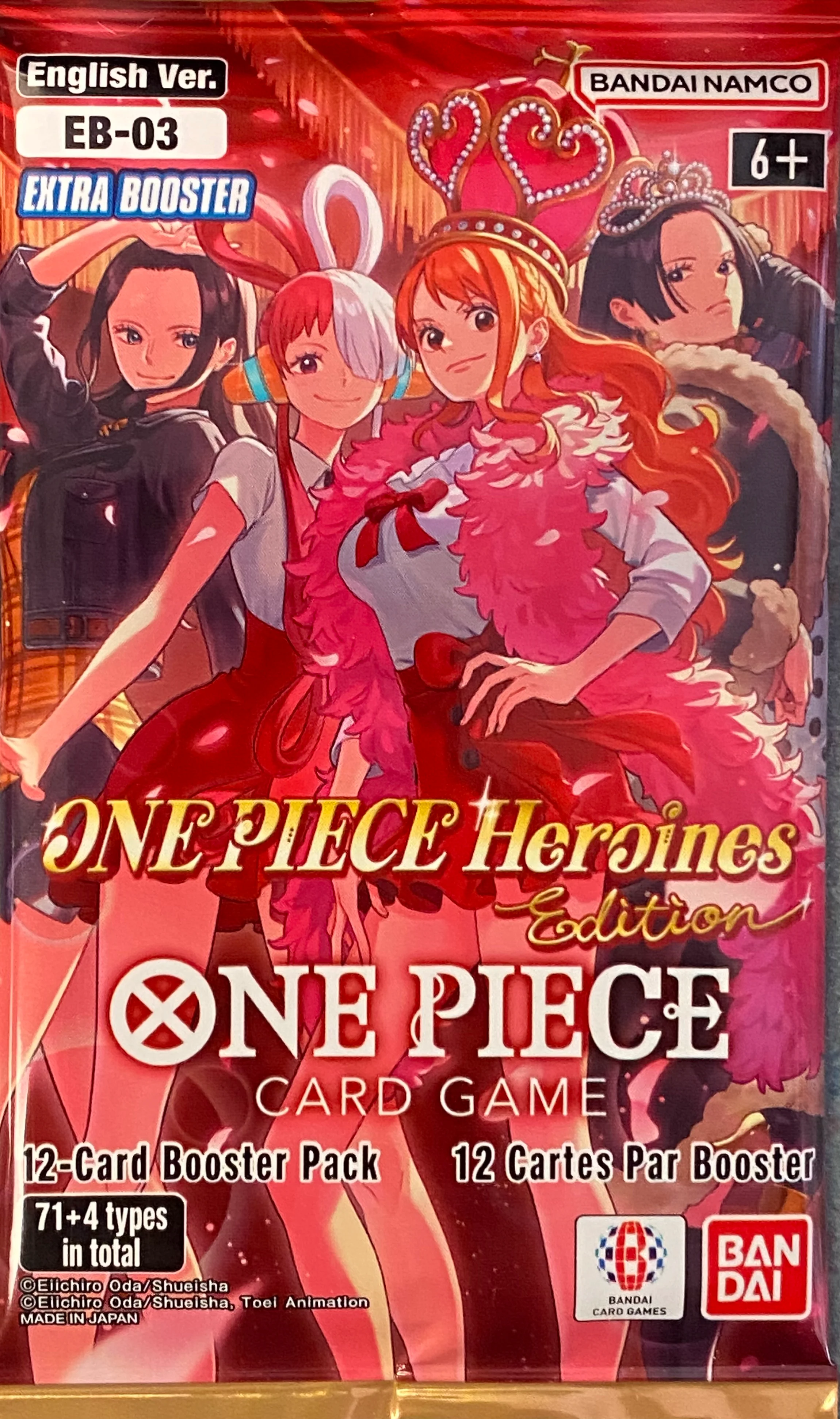 Bandai - One Piece Card Game - EB-03 - Heroines Edition - Extra Booster Pack