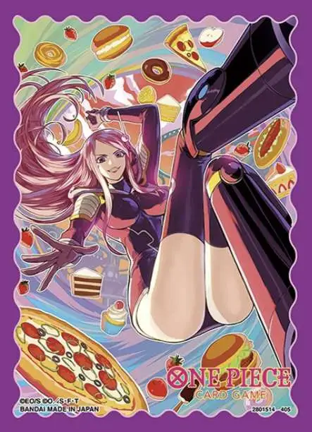 Bandai - One Piece Card Game - Jewelry Bonney - Card Sleeves - Standard 70ct