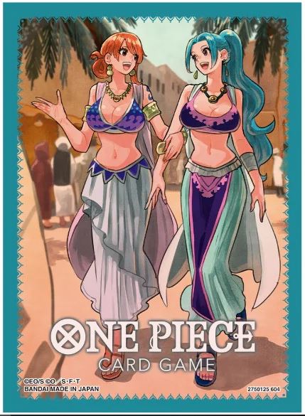 Bandai - One Piece Card Game - Nami & Vivi - Card Sleeves - Standard 70ct