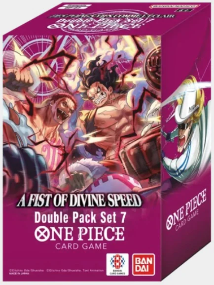 Bandai - One Piece Card Game - OP-11 - A Fist of Divine Speed - Double Pack Set