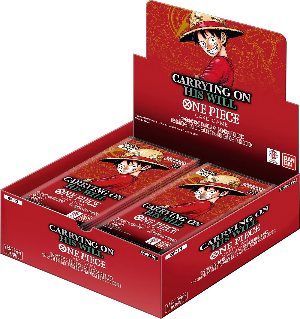 Bandai - One Piece Card Game - OP-13 - Carrying on his Will -  Booster Box