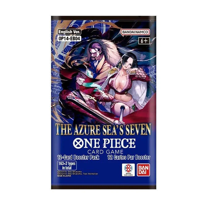 Bandai - One Piece Card Game - OP-14 - The Azure Sea's Seven - Booster Pack