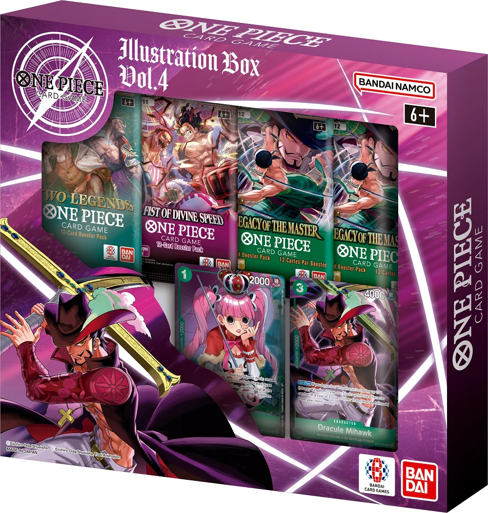 Bandai - One Piece Card Game - Volume 4 - Illustration Box