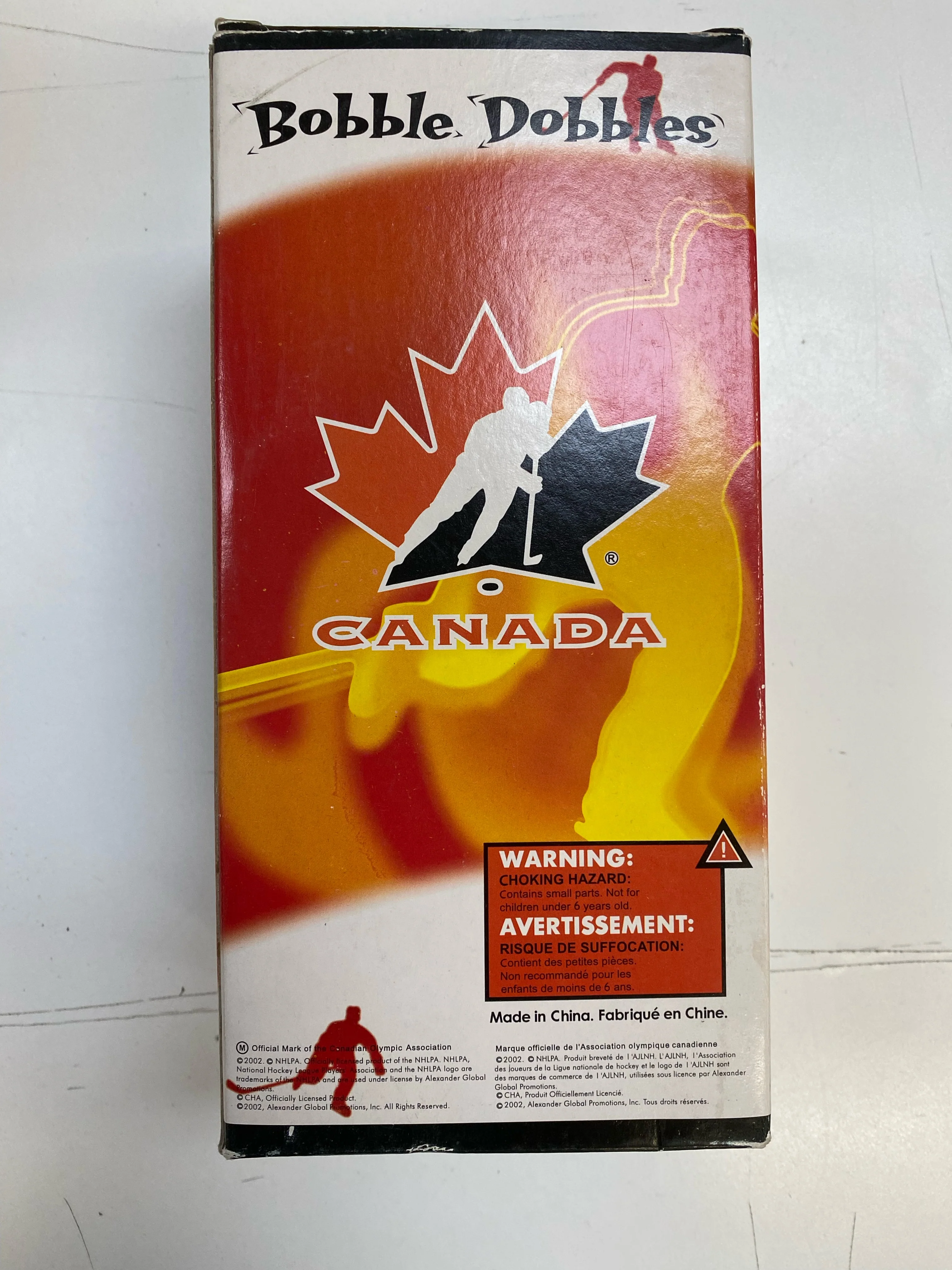 Bobble Dobbles - 2002 - Team Canada Gold Medal - Mario Lemieux Hand Painted Bobble Head - Image 4