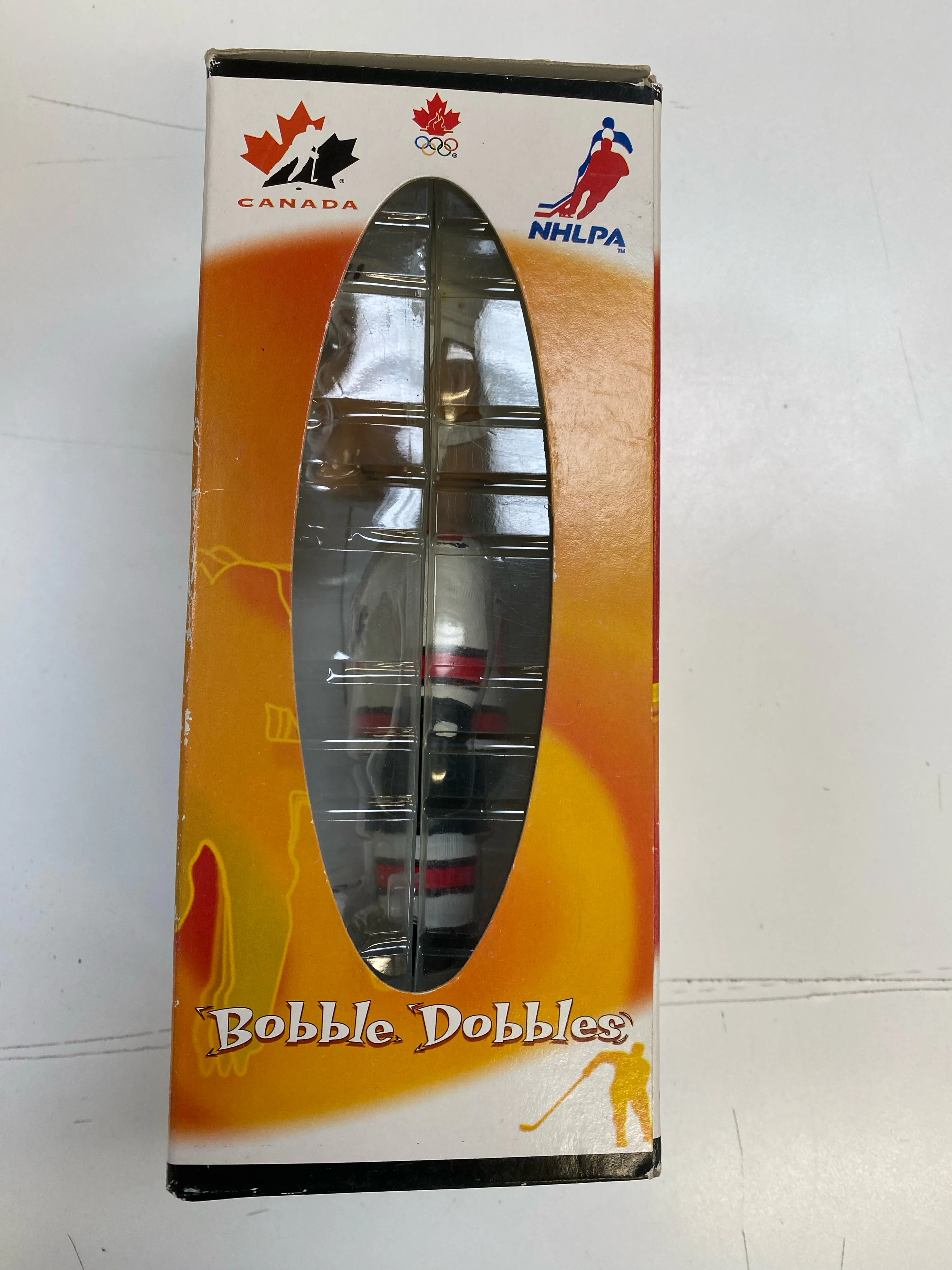 Bobble Dobbles - 2002 - Team Canada Gold Medal - Mario Lemieux Hand Painted Bobble Head - Image 5