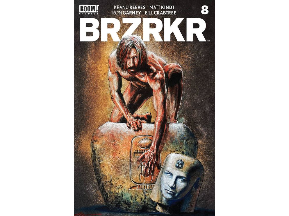 BOOM! Studios - Brzrkr 008 (Cond. VF-) Campbell Foil Variant - 18573