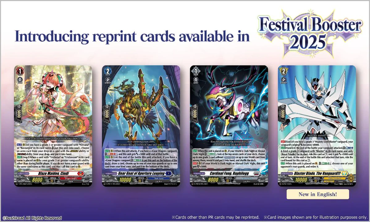 Bushiroad - Cardfight!! Vanguard - Festival Collection 2025 - Booster Box - Image 4