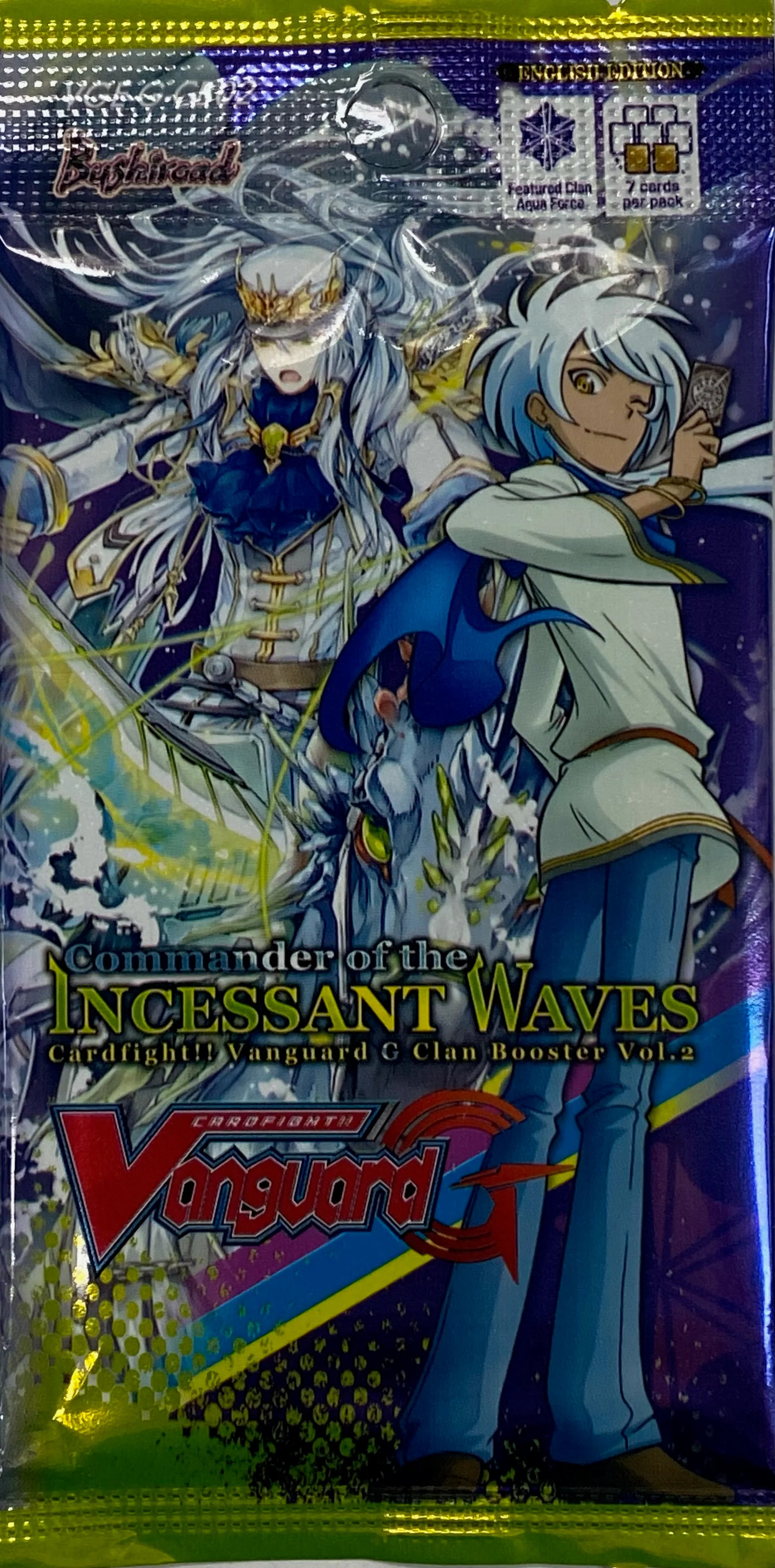 Bushiroad - Cardfight!! Vanguard - G Clan Booster Vol. 2 - Commander of the Incessant Waves - Booster Pack