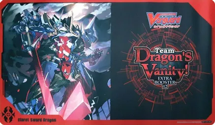 Bushiroad - Cardfight!! Vanguard - Team Dragons Vanity - Claret Sword Dragon - Rubber Playmat
