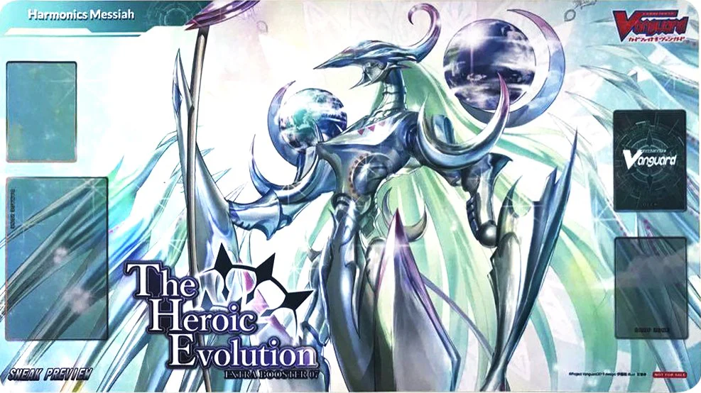 Bushiroad - Cardfight!! Vanguard - The Heroic Evolution - Harmonics Messiah - Rubber Playmat