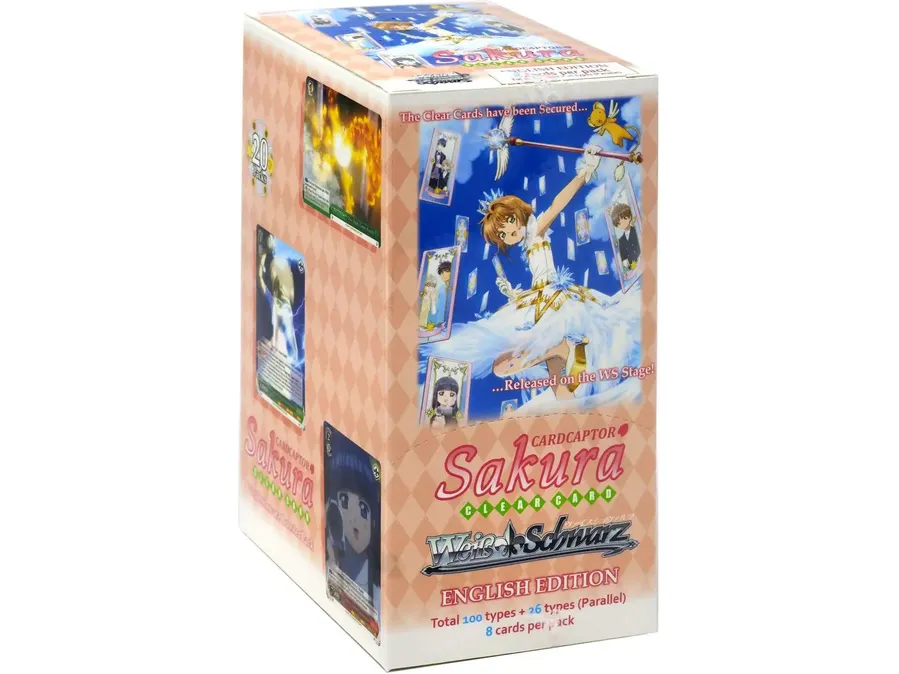 Bushiroad - Weiss Schwarz - Cardcaptor Sakura - Clear Card - Booster Box