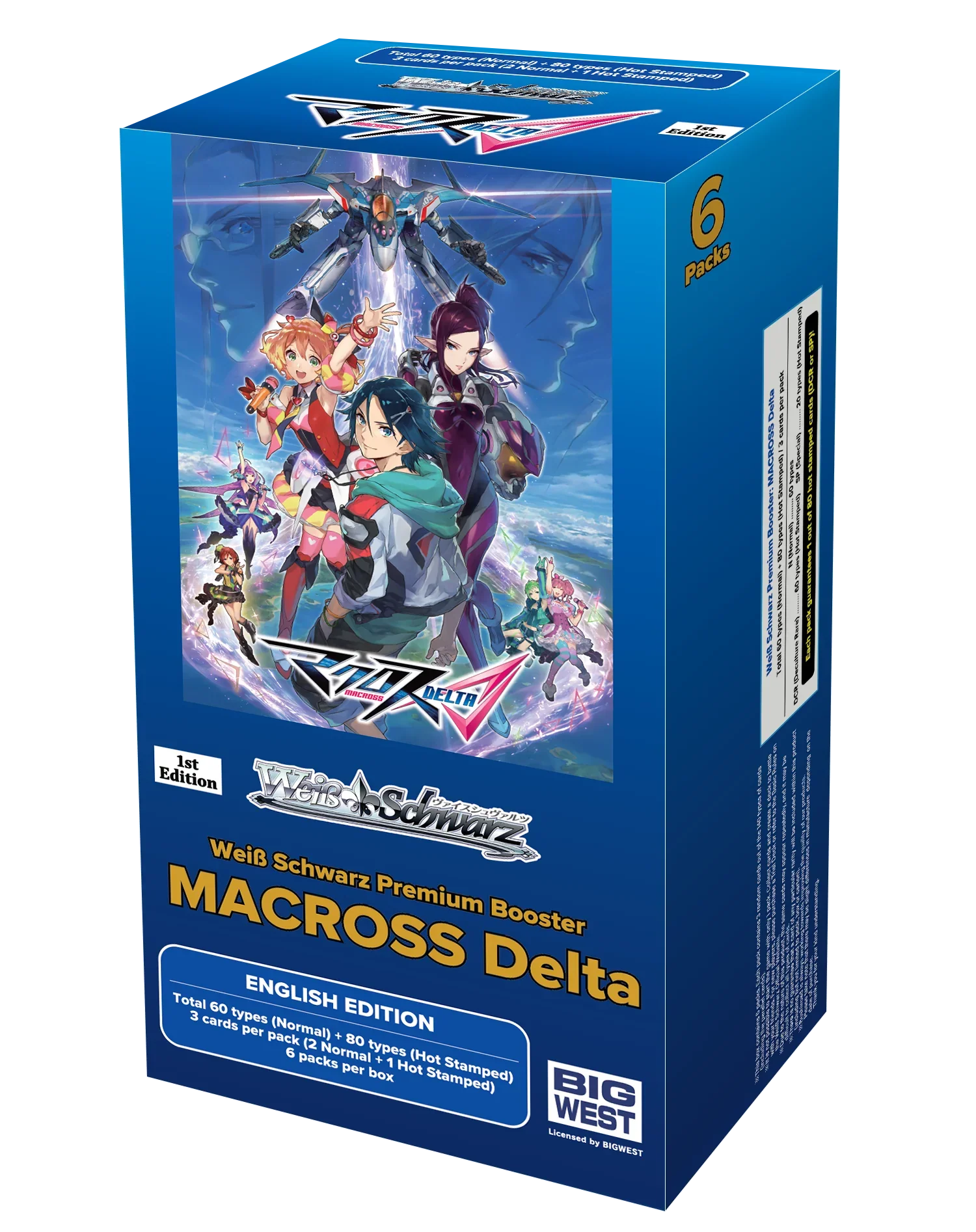 Bushiroad - Weiss Schwarz - Macros Delta - Premium Booster Box