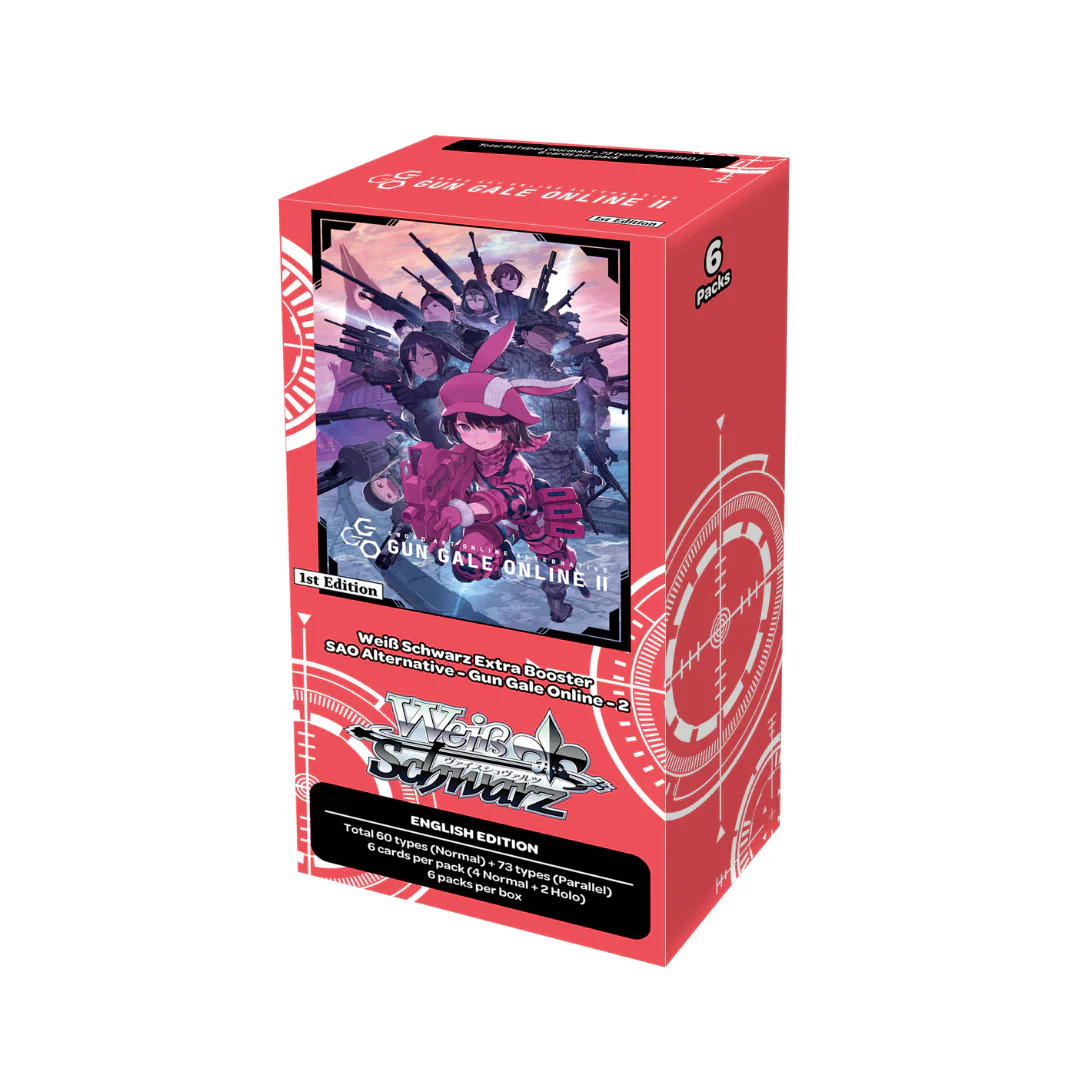 Bushiroad - Weiss Schwarz - Sword Art Online Alternative - Gun Gale Online 2 Extra - Booster Box