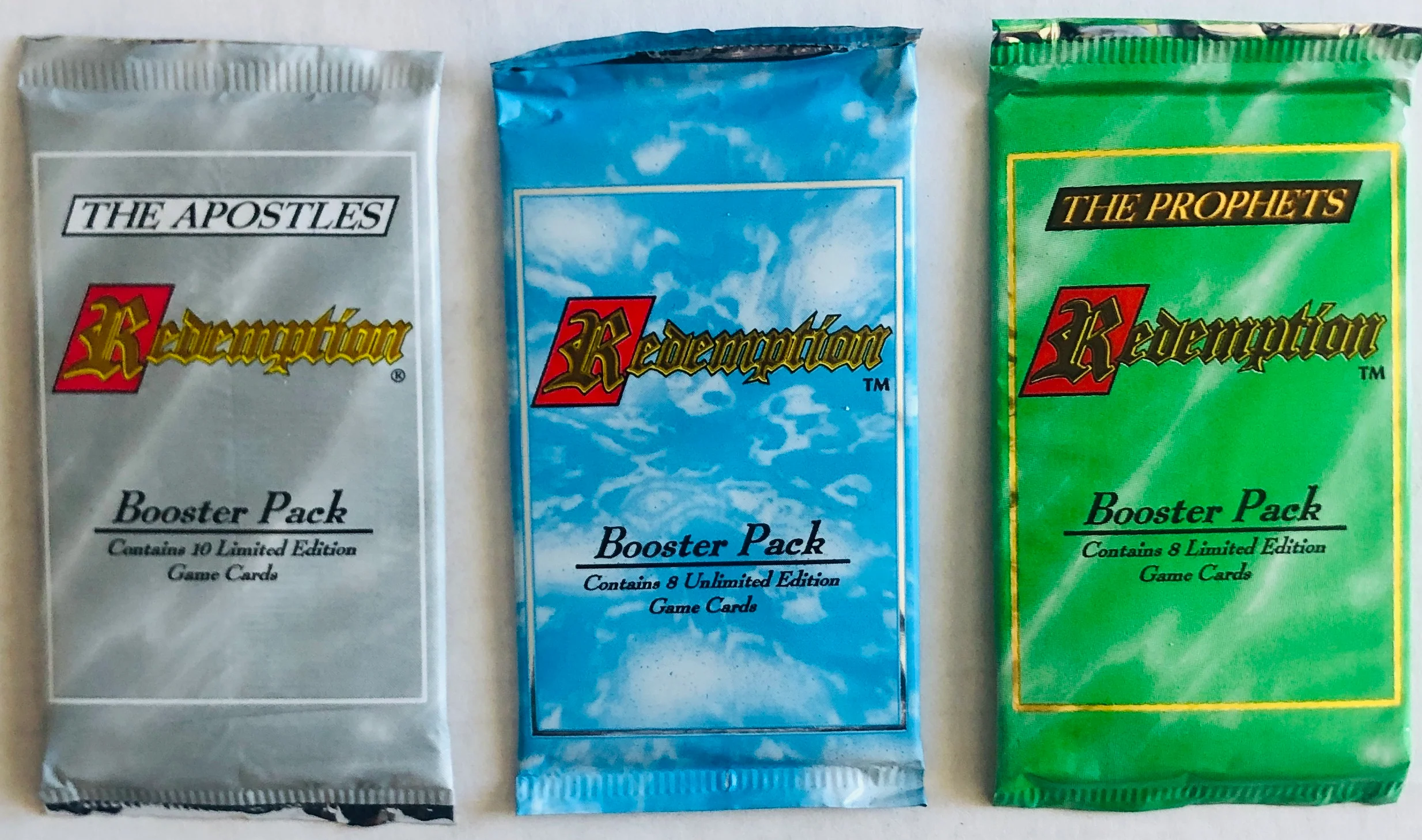 Cactus Game Design - 1995 - It's Time for Redemption - Combo 1 - Booster Box Pack Lot