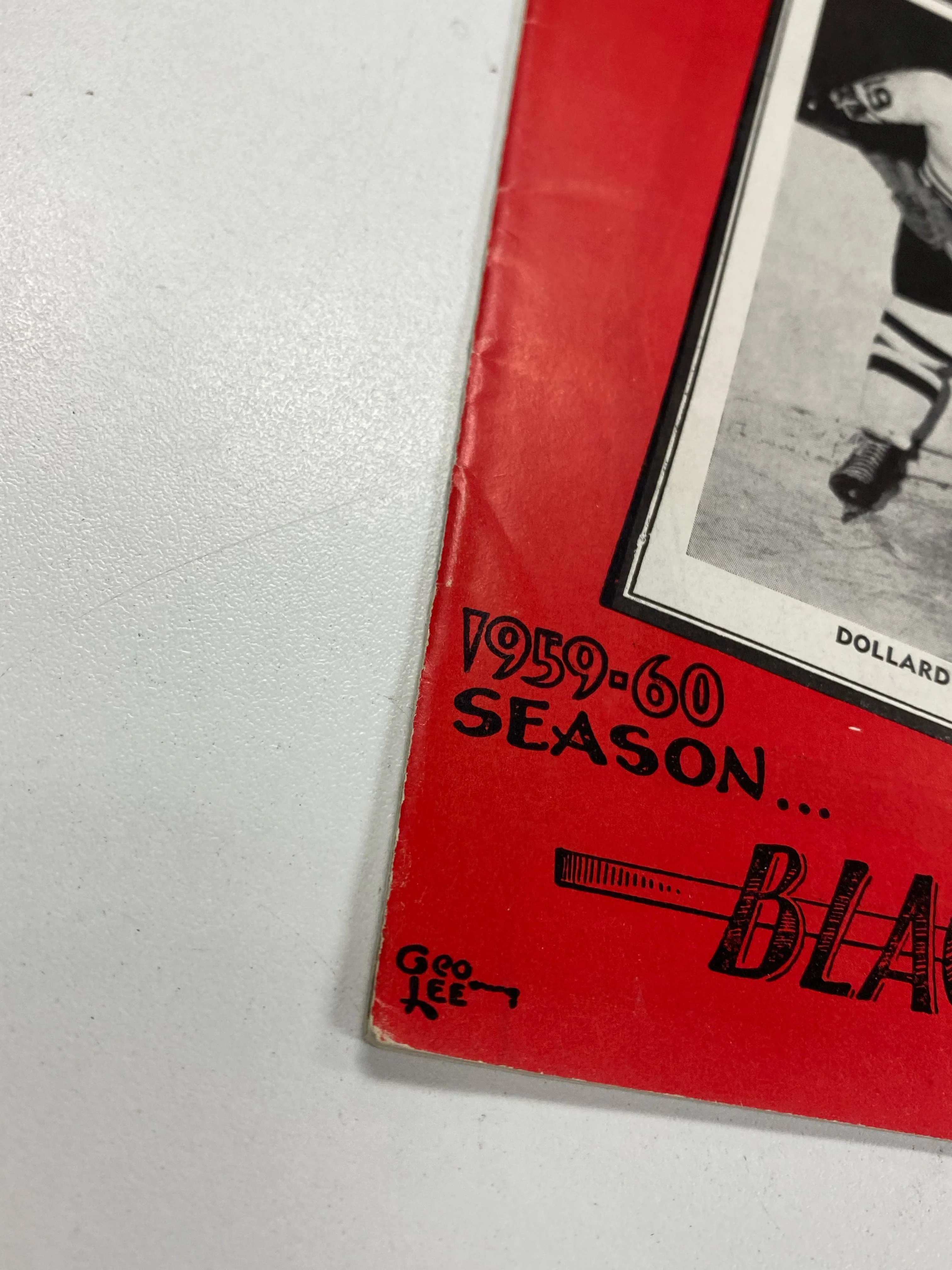 Chicago Stadium Review - Chicago Black Hawks Hockey Program - 1959-60 - Vintage Magazine (Cond. FN-) - MG0106 - Image 4
