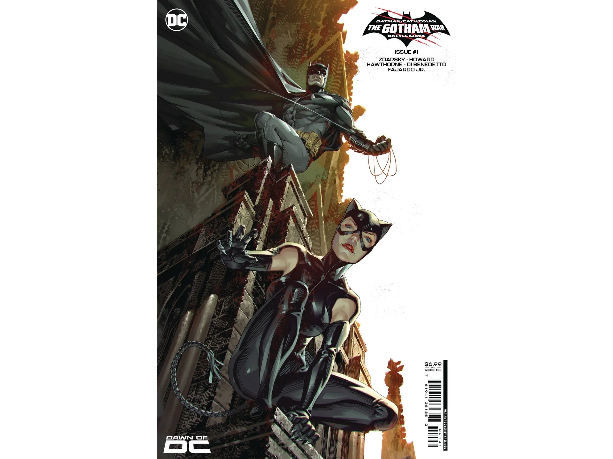 DC Comics - Batman and Catwoman Gotham War Battle Lines 001 (Cond. VF-) Ngu Variant - 18548
