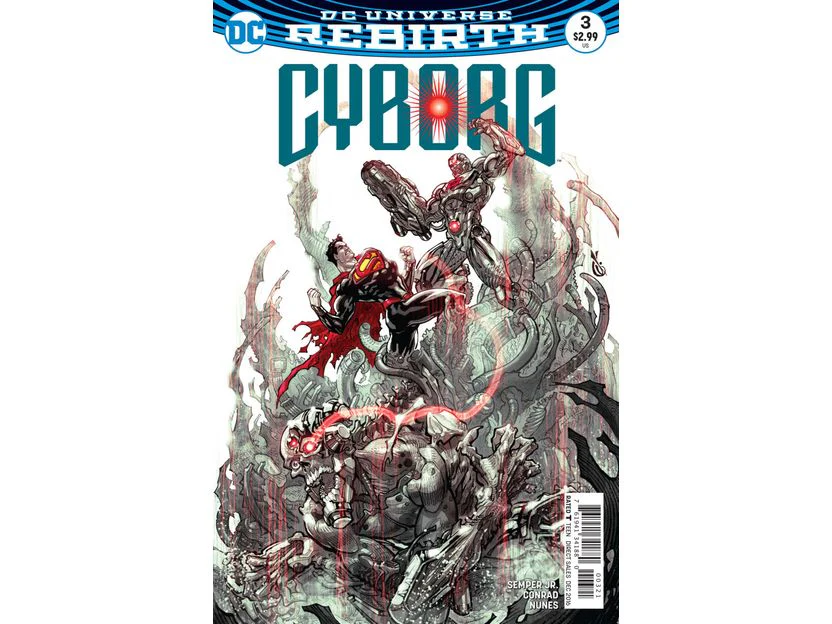 DC Comics - Cybrog (2016) 003 - D'Anda Variant Edition (Cond. VF-) - 19501