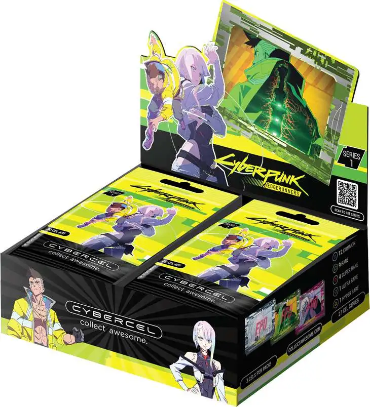 Cybercel - Anime Cards - Cyberpunk Edgerunners - Hobby Box