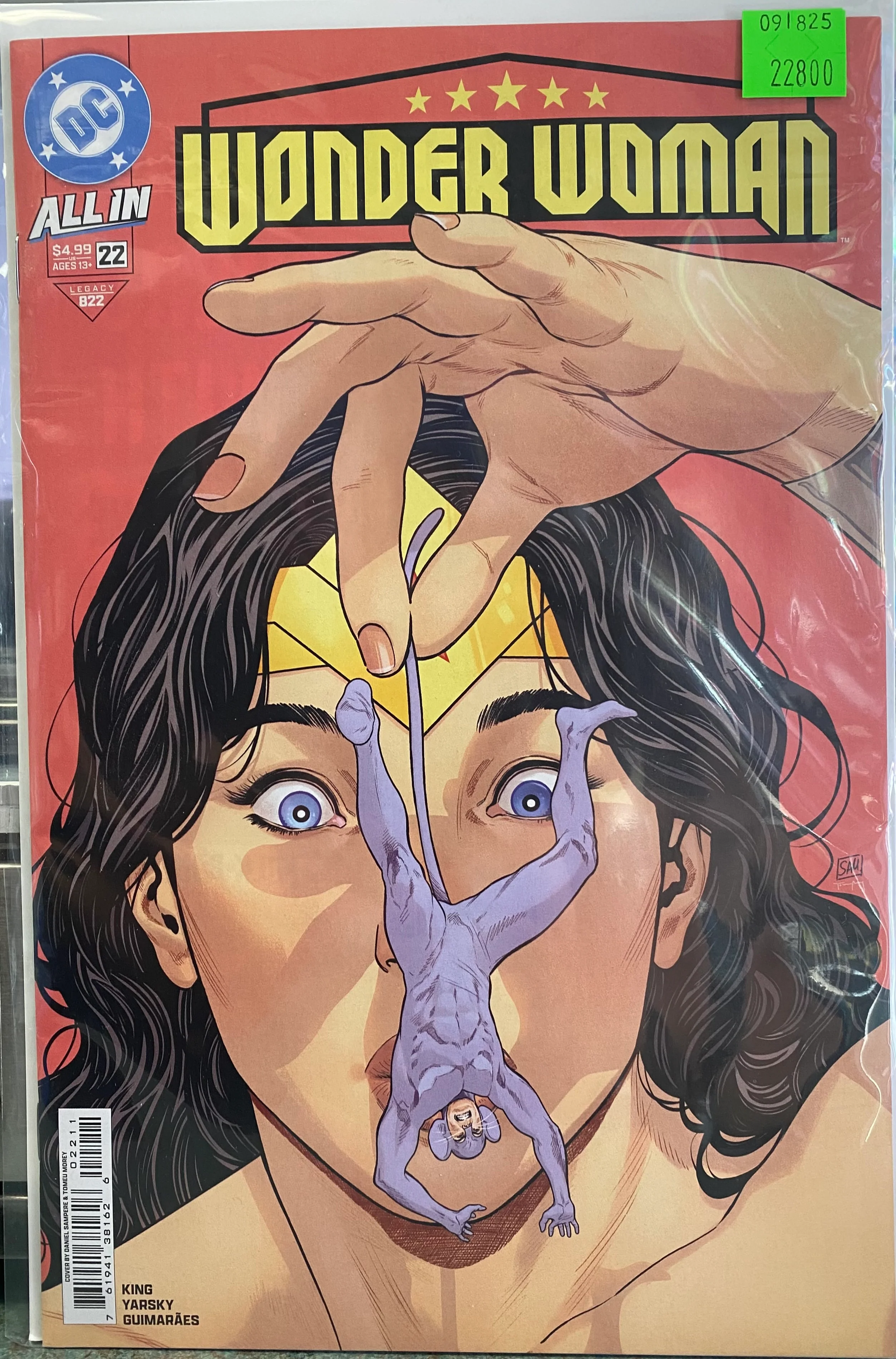 DC Comic - Wonder Woman (2023 6th Series) 022 (Cond. VF-) - 22800