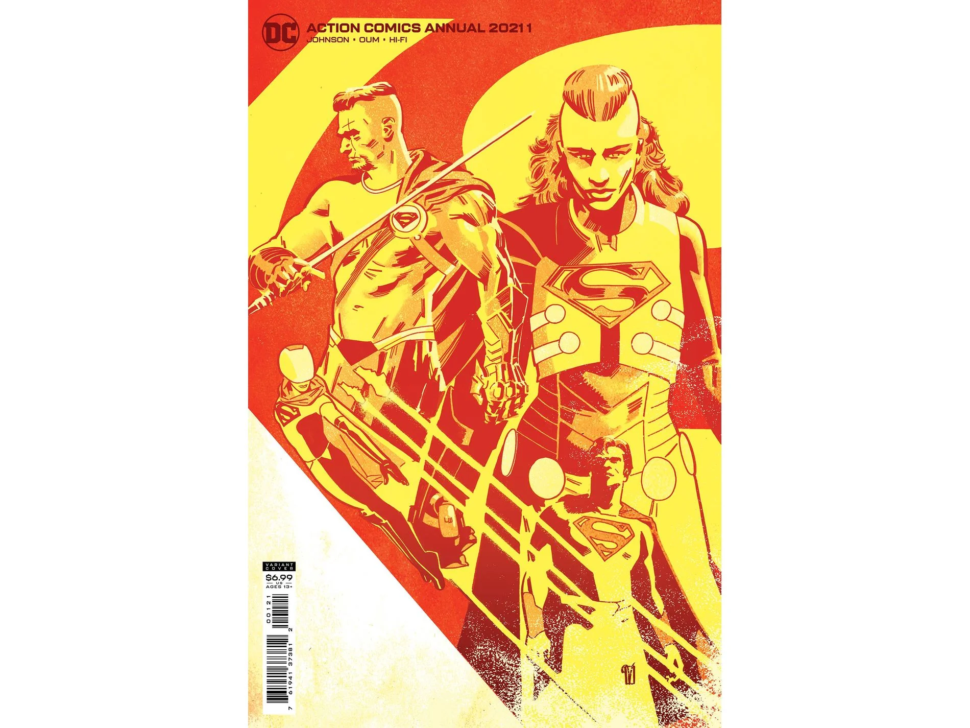 DC Comics - Action Comics 2021 Annual 001 - Valentine De Landro Variant Edition (Cond. VF-) - 10857