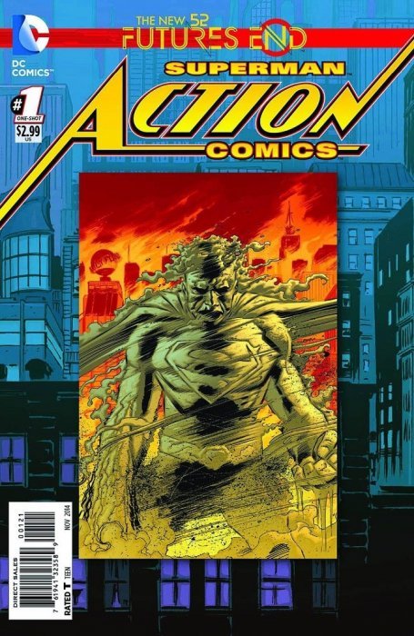 DC Comics - Action Comics Futures End 001 Non-Lenticular Cover Variant Edition (Cond. FN-) - 22205