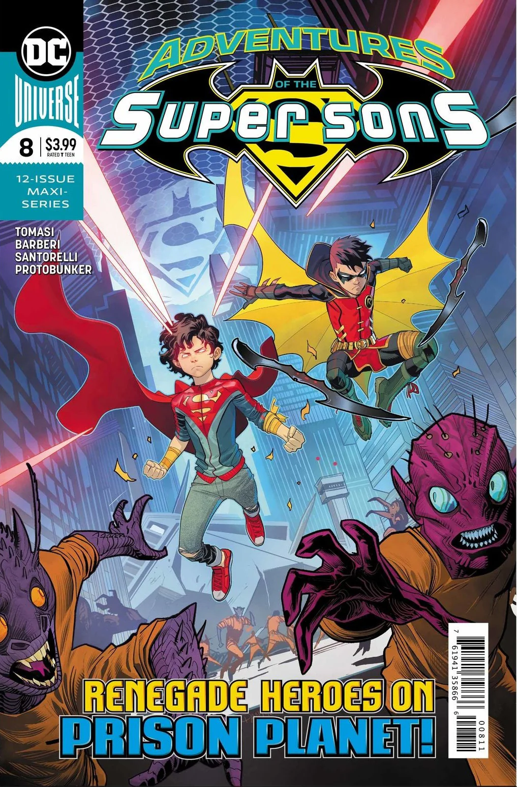 DC Comics - Adventures of Super Sons (2018) 008 (Cond. VG/FN) - 4415 - Image 2