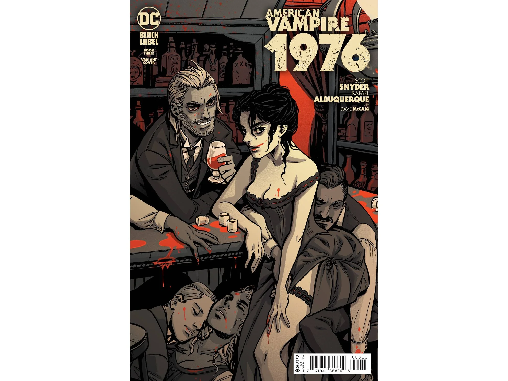 DC Comics - American Vampire 1976 003 of 9 Variant Edition (Cond. VF-) - 5281