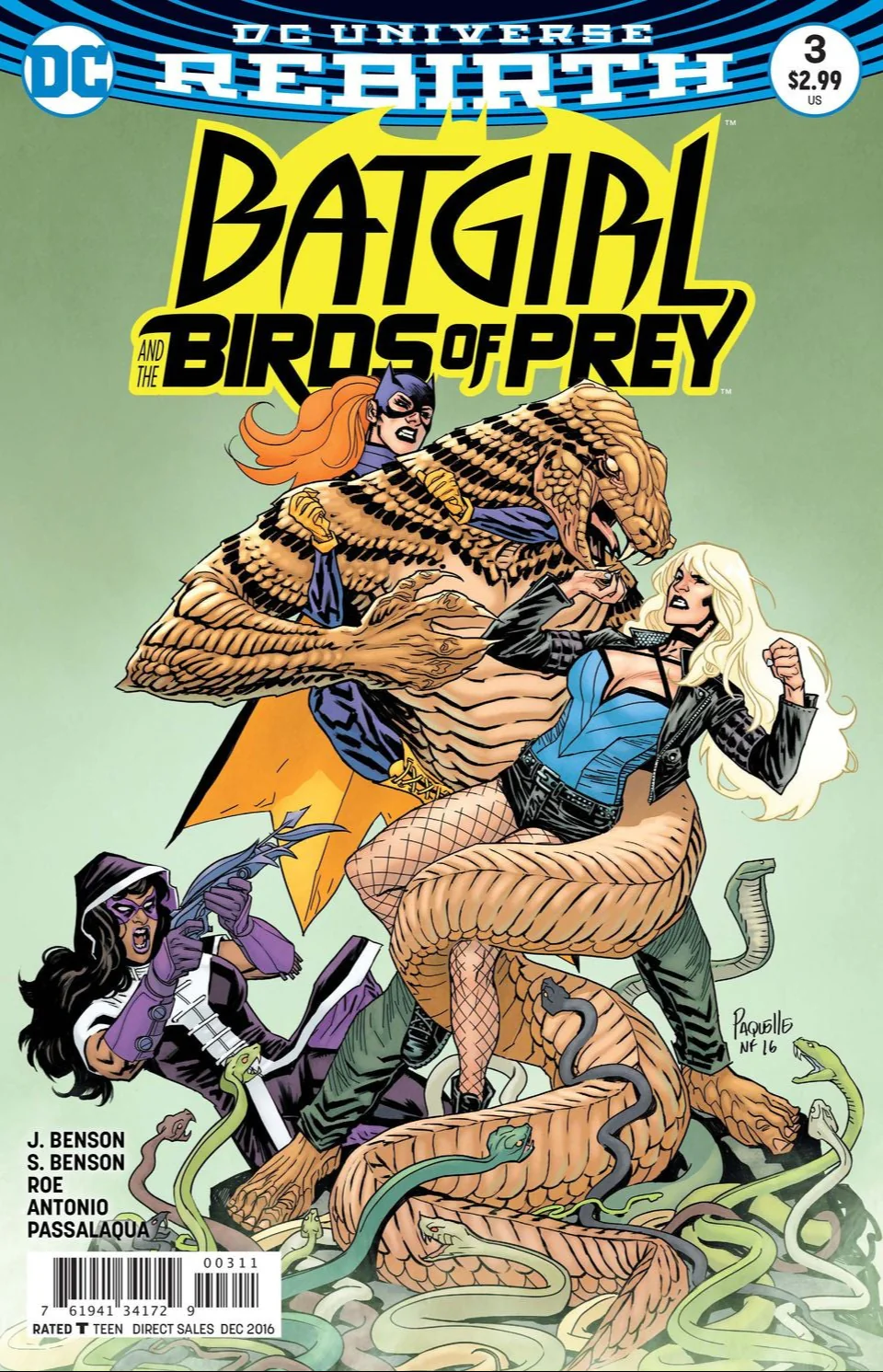 DC Comics - Batgirl and the Birds of Prey (2016) 003 (Cond. FN-) - 1404